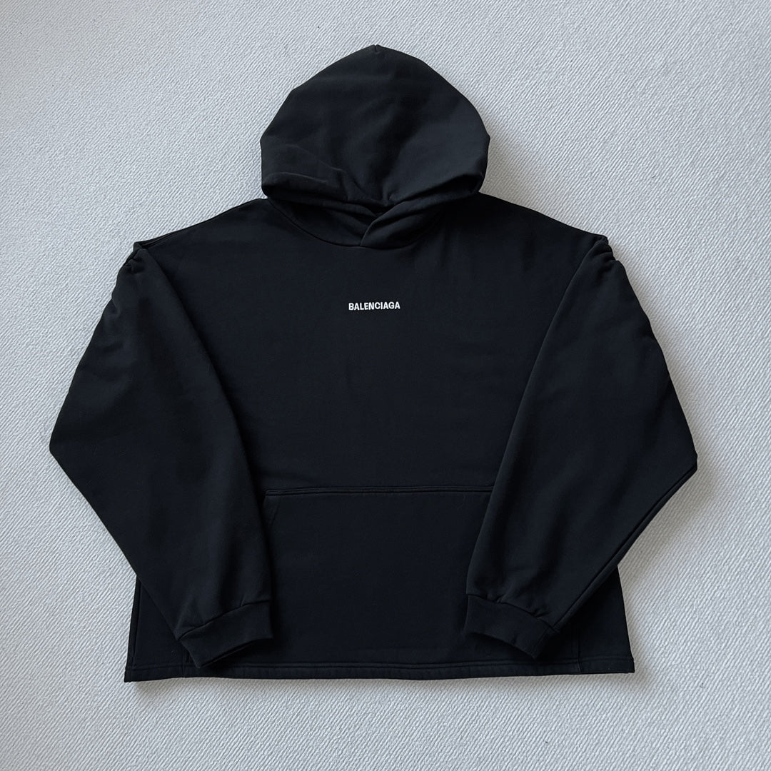 BB New Back Hoodie Medium Fit in Black