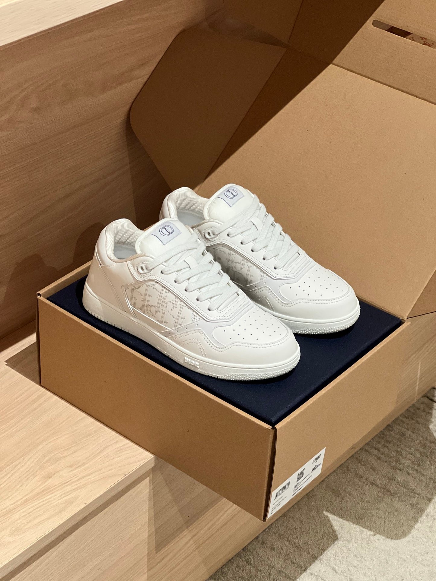 Dior B27 Uptown Low-Top Sneaker White