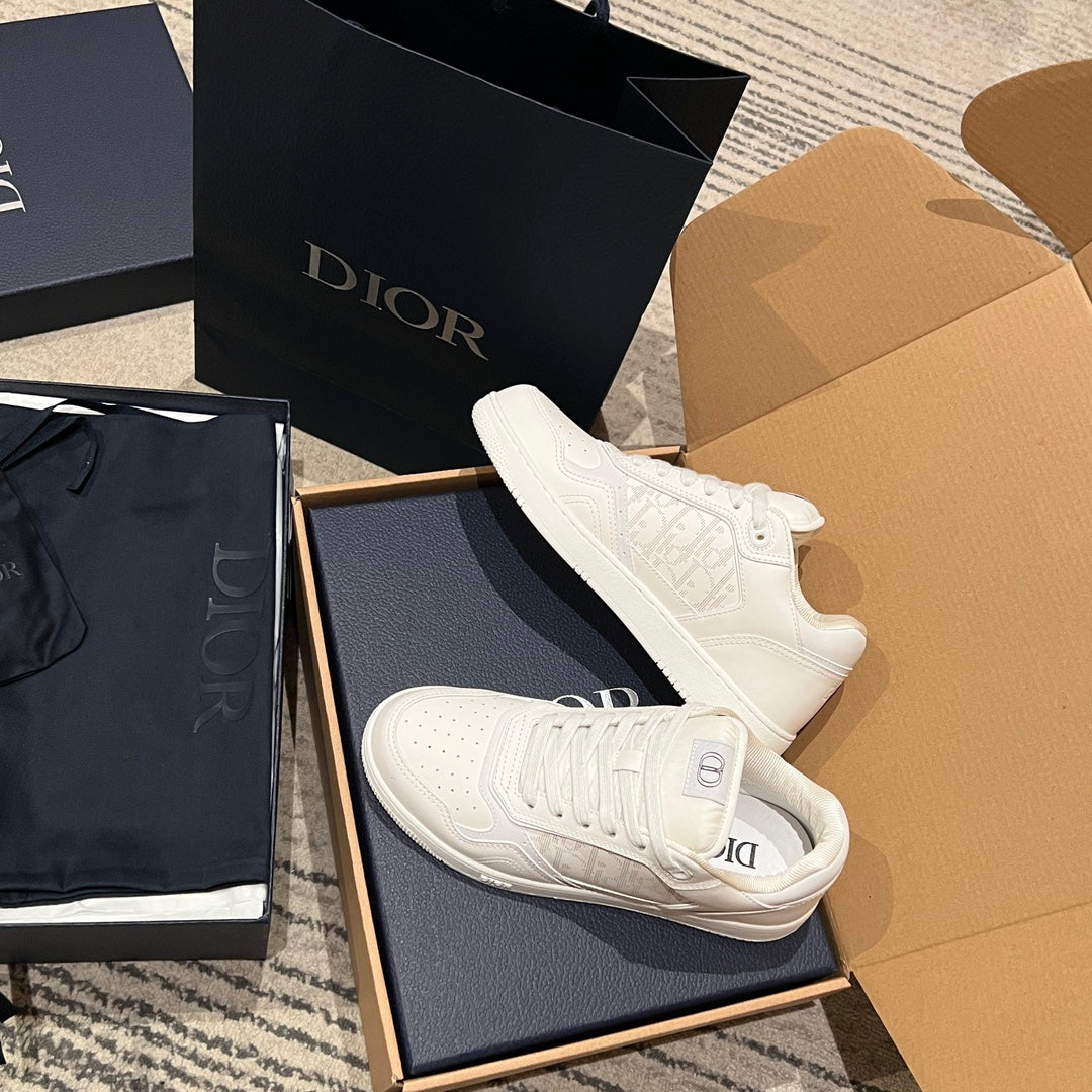 Dior B27 Uptown Low-Top Sneaker White