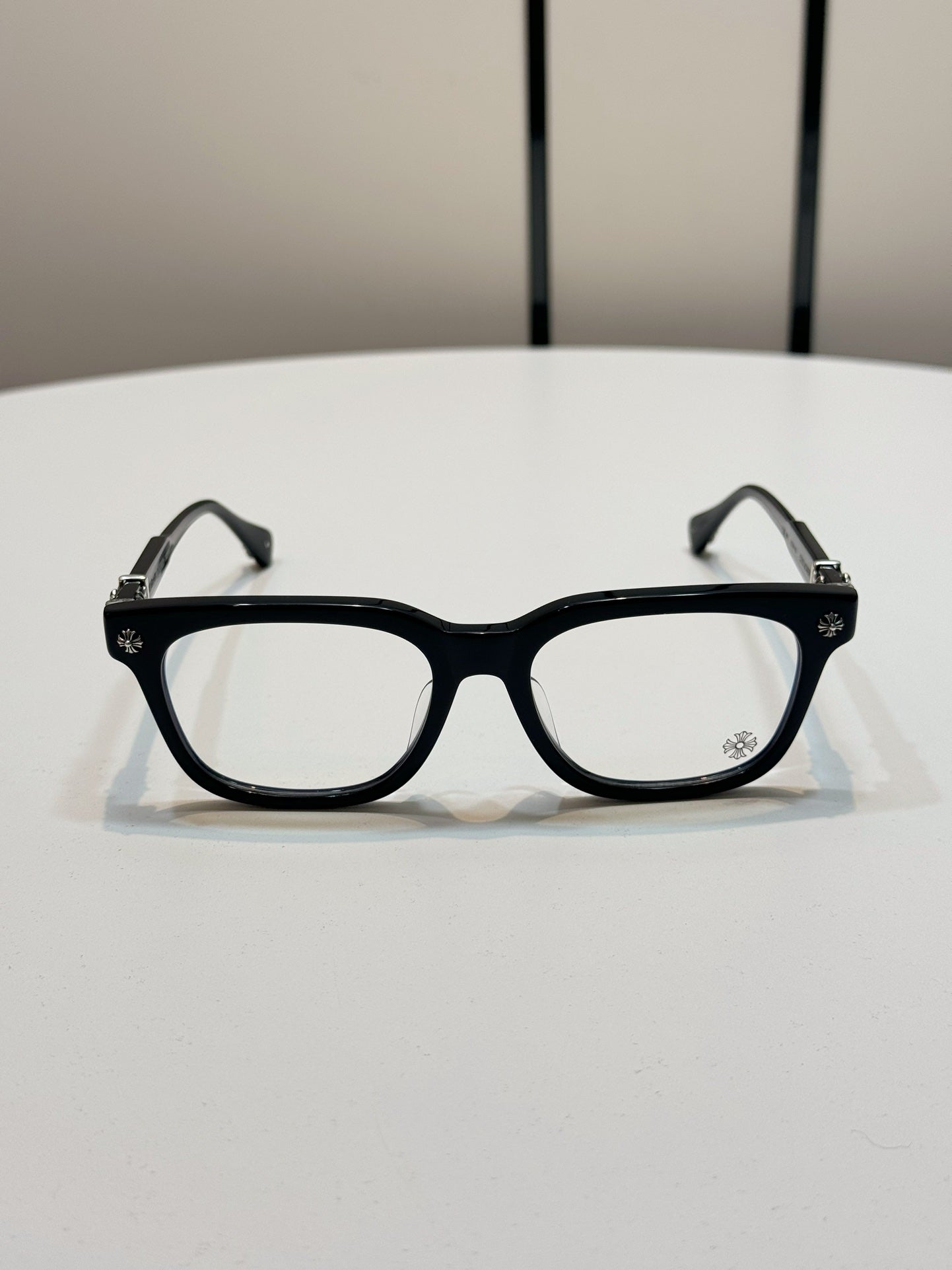 CHROME HEARTS COX UCKER BLACK/SILVER GLASSES