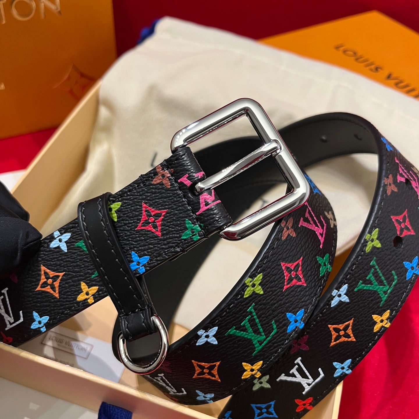 LV x TM LV D-Ring 30mm Belt M8982U