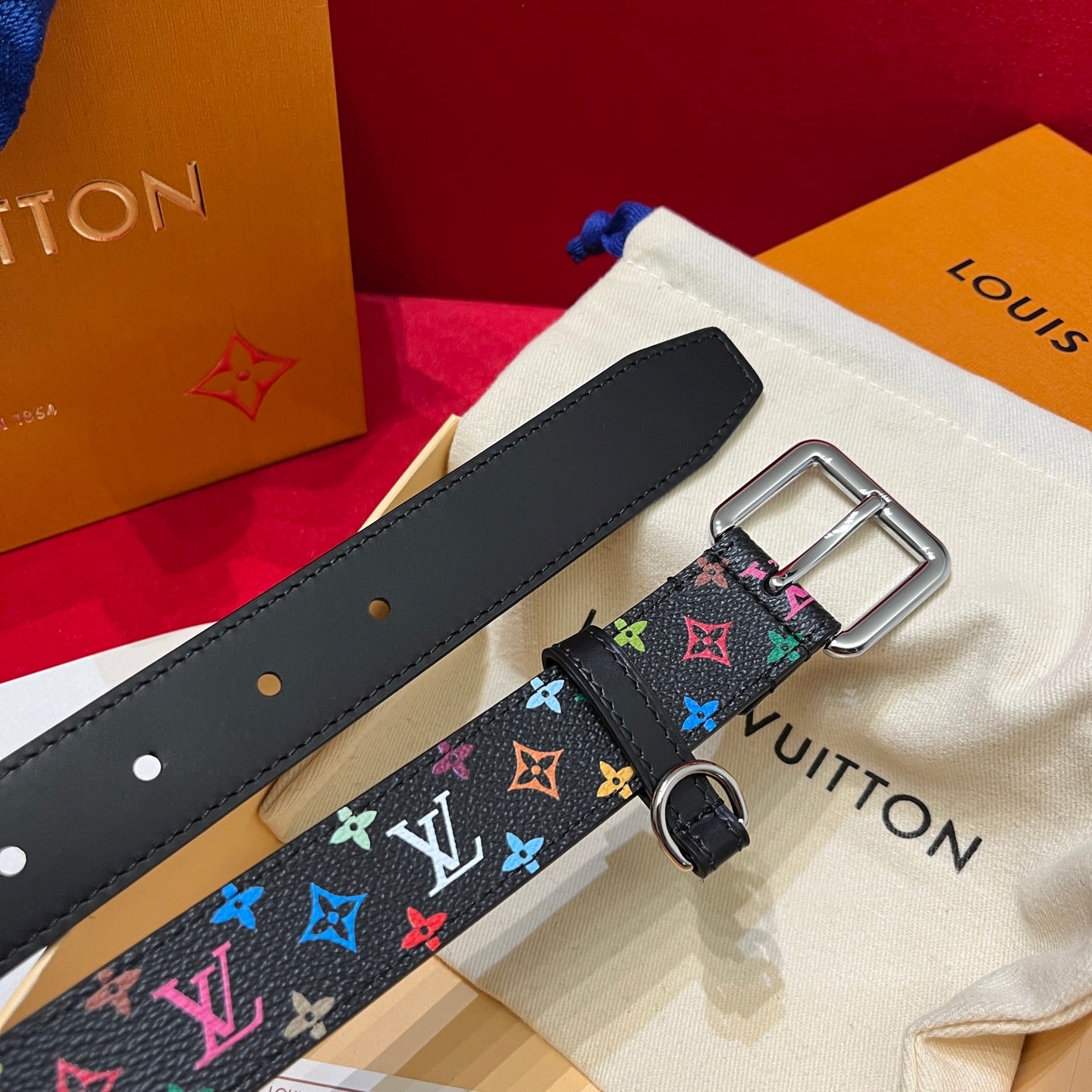 LV x TM LV D-Ring 30mm Belt M8982U