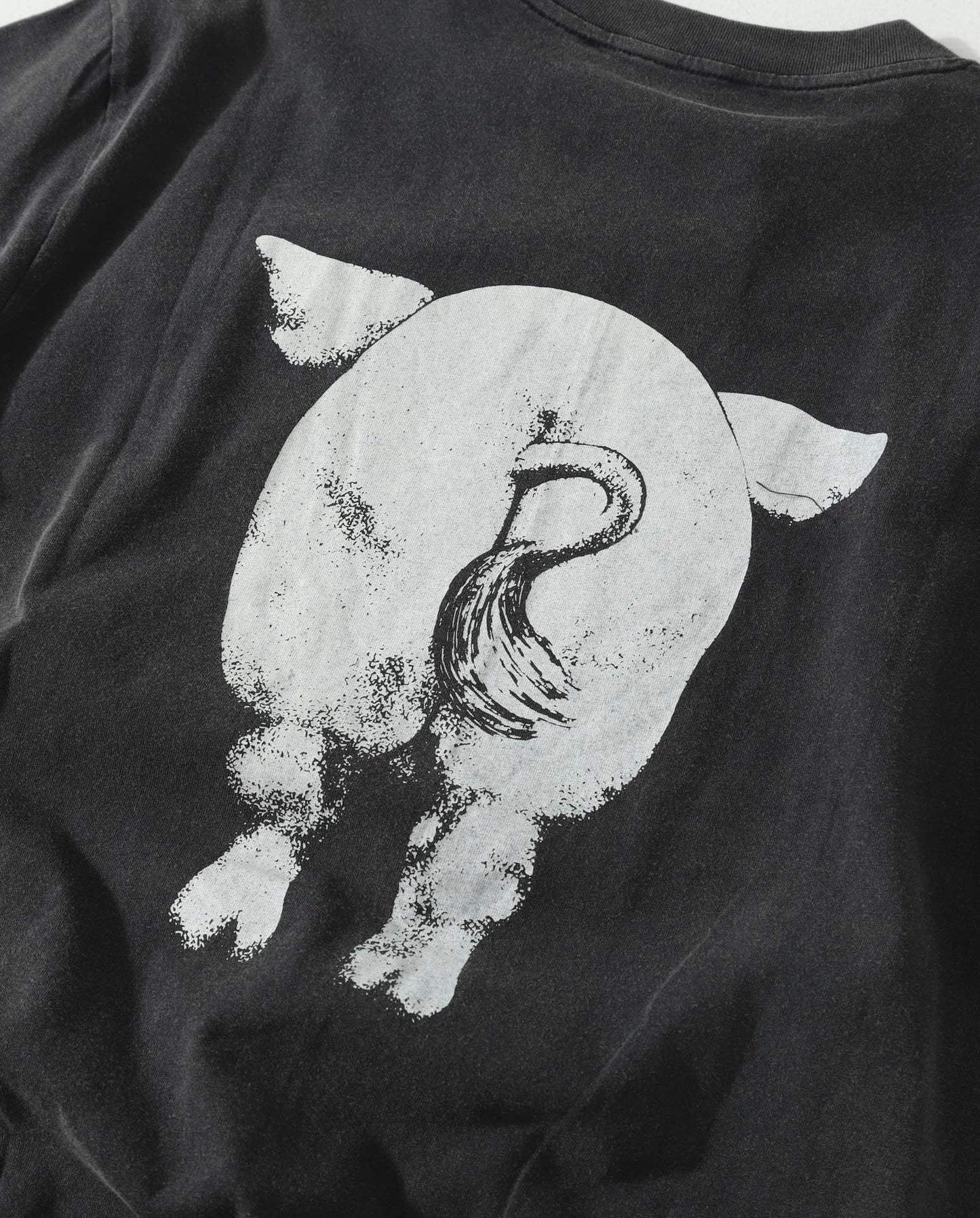 Enfants Riches Déprimés Junk Pig Assemblage Raglan T-Shirt 'Faded Black'