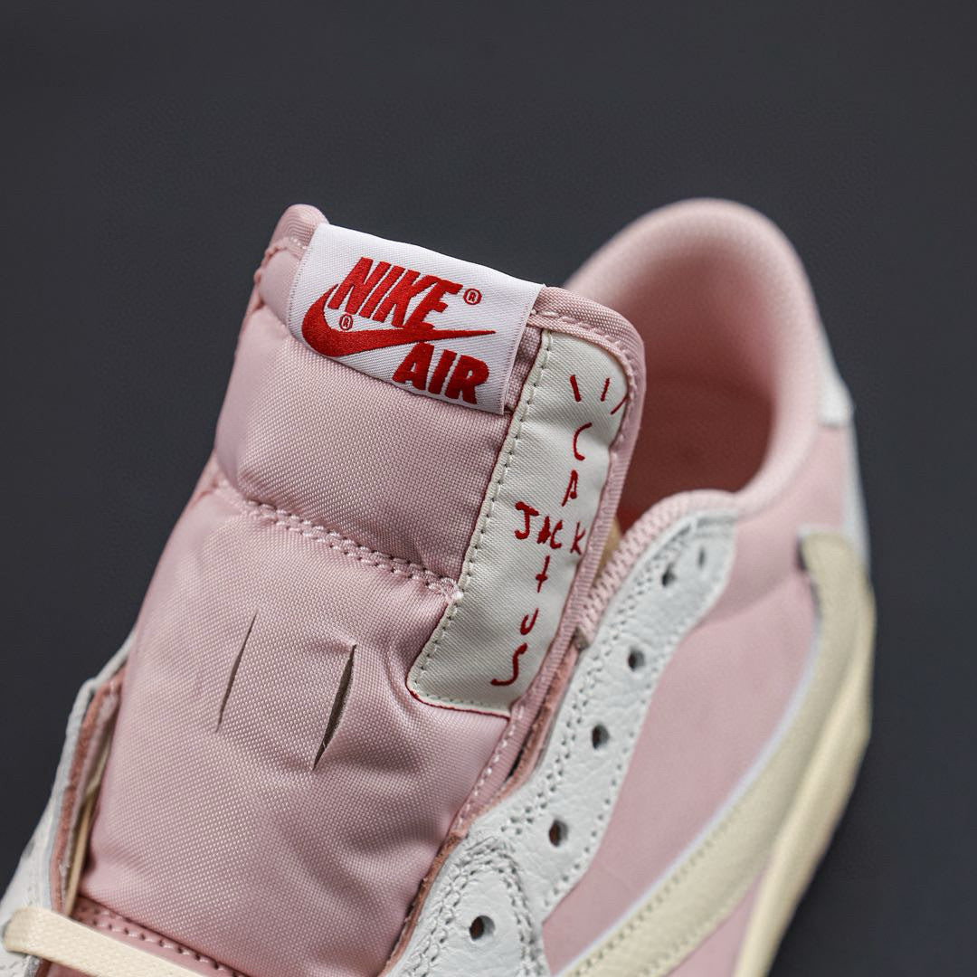 Travis Scott x Air Jordan 1 Low OG Shy Pink