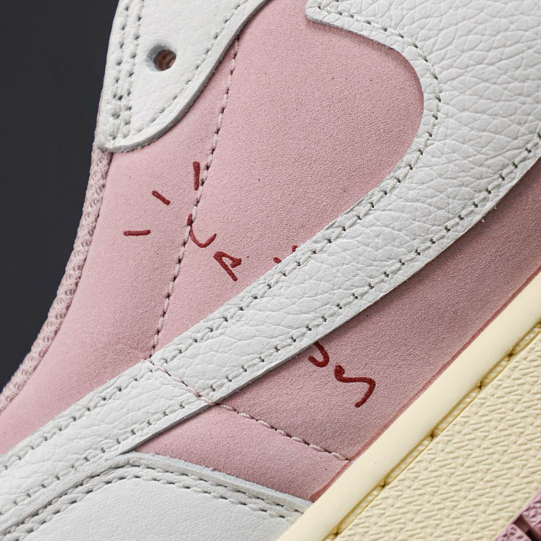 Travis Scott x Air Jordan 1 Low OG Shy Pink