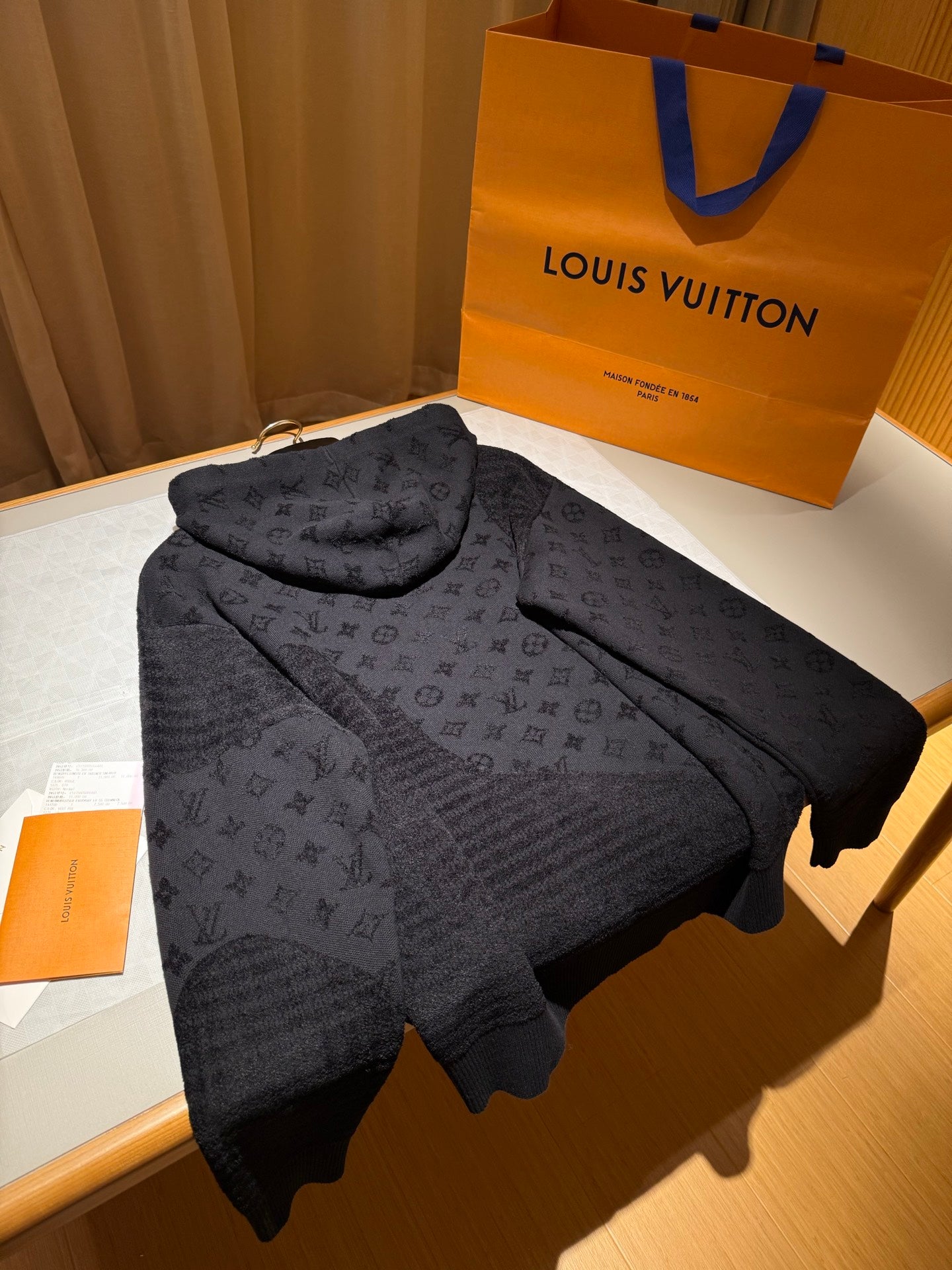 LV Graphic Jacquard Hoodie