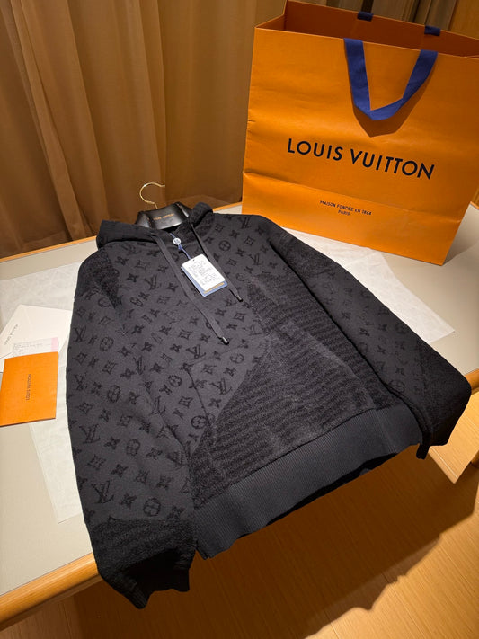 LV Graphic Jacquard Hoodie