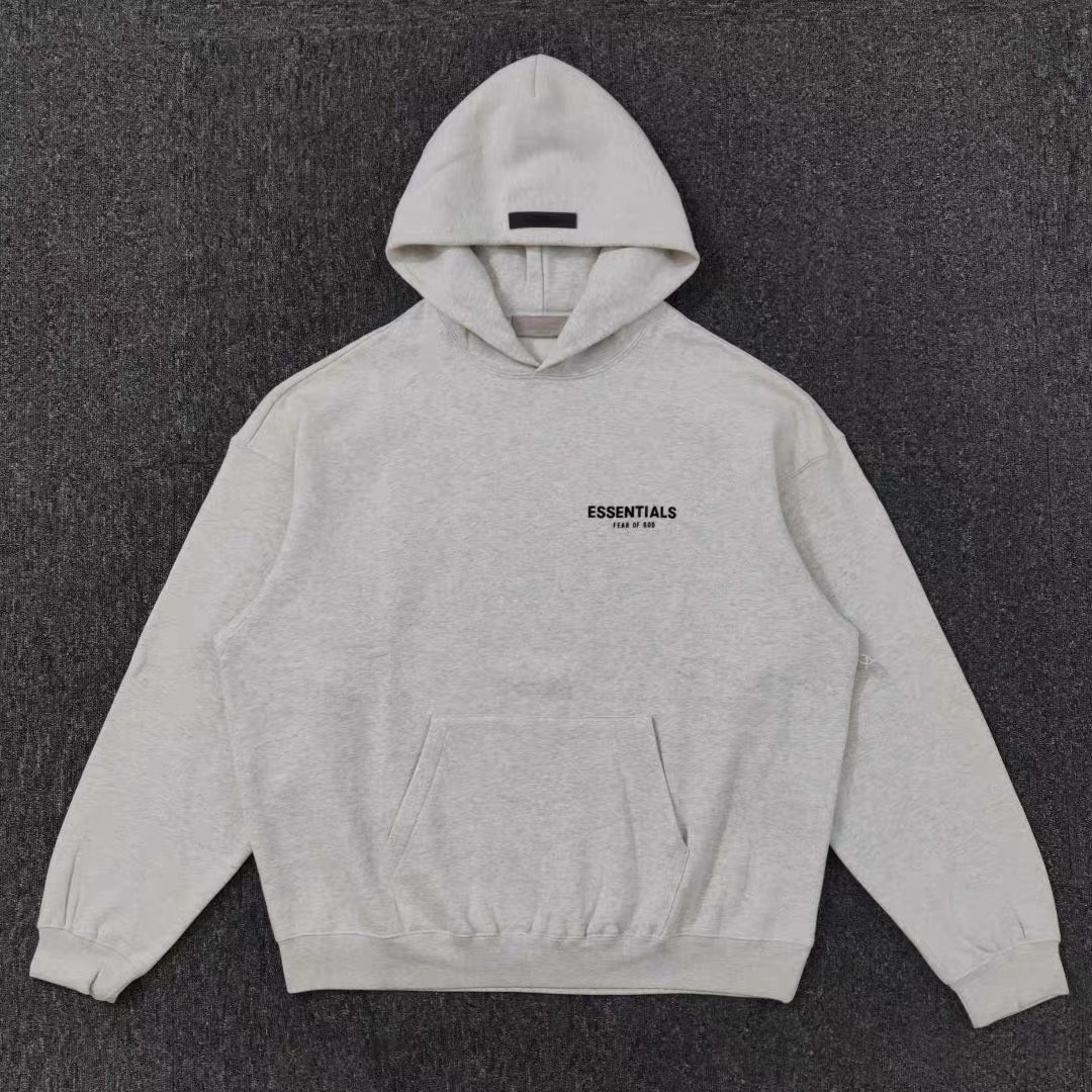 Fear of God Essentials Hoodie Fw22 Light Oatmeal