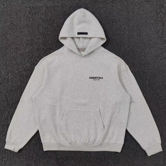 Fear of God Essentials Hoodie Fw22 Light Oatmeal
