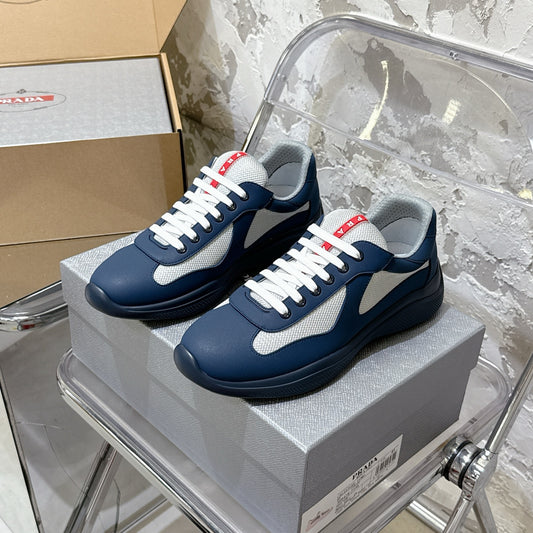 Prada America's Cup Soft rubber and bike fabric sneakers