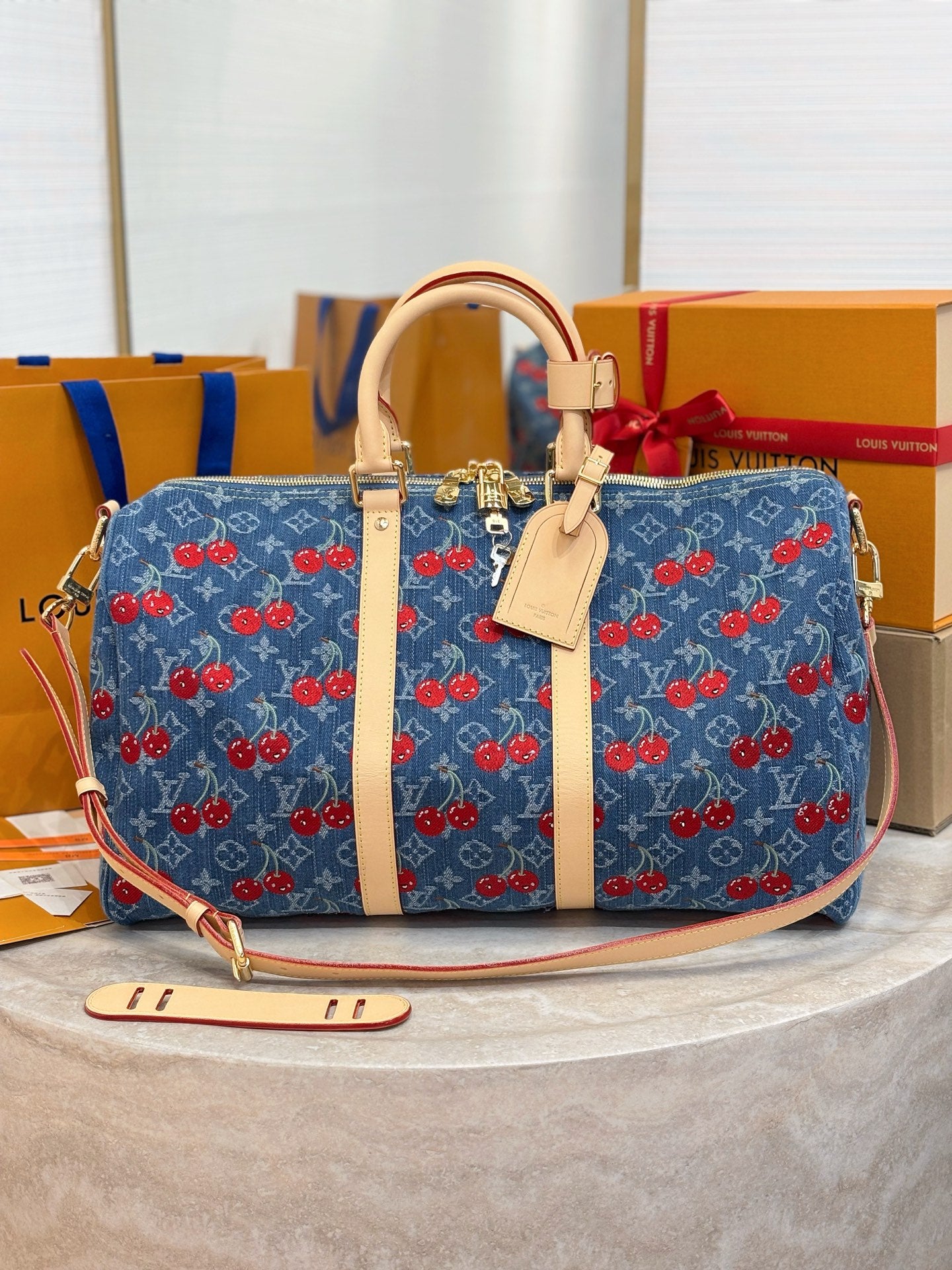 LV x TM Keepall Bandoulière 45