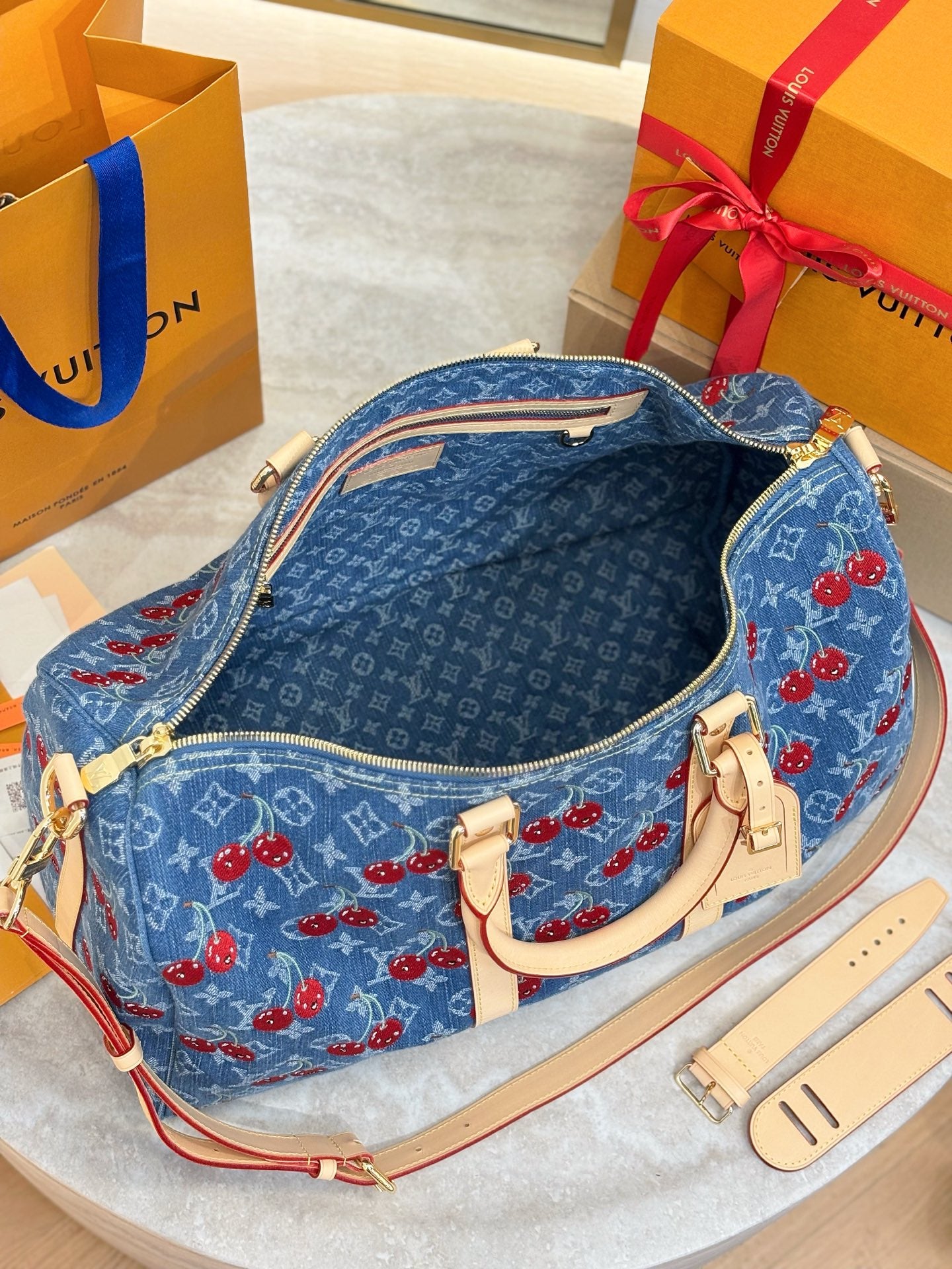 LV x TM Keepall Bandoulière 45