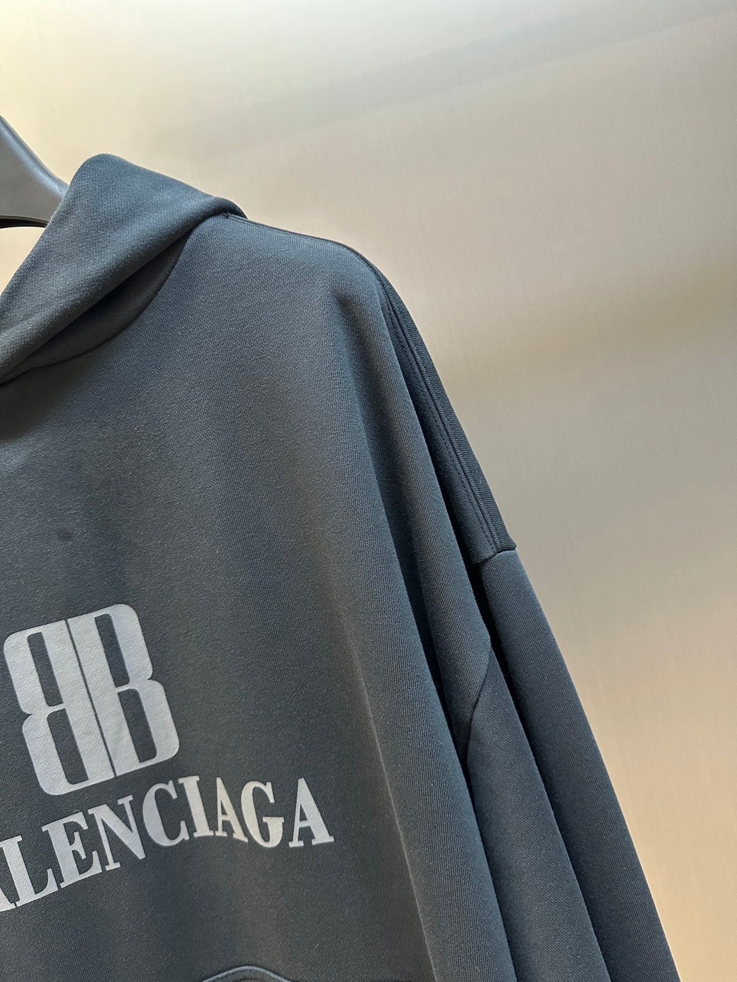 BB Men's Nano Bb Hoodie Medium Fit in Black Faded