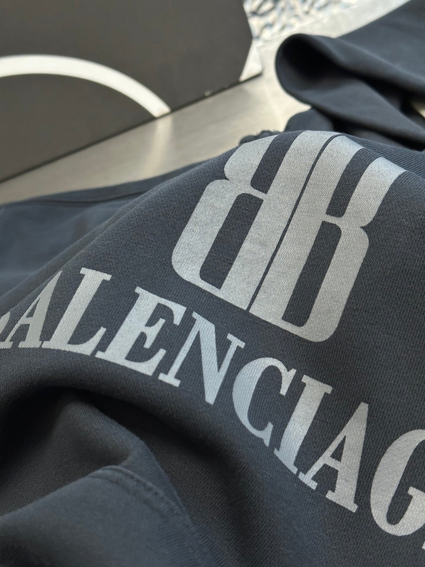 BB Men's Nano Bb Hoodie Medium Fit in Black Faded