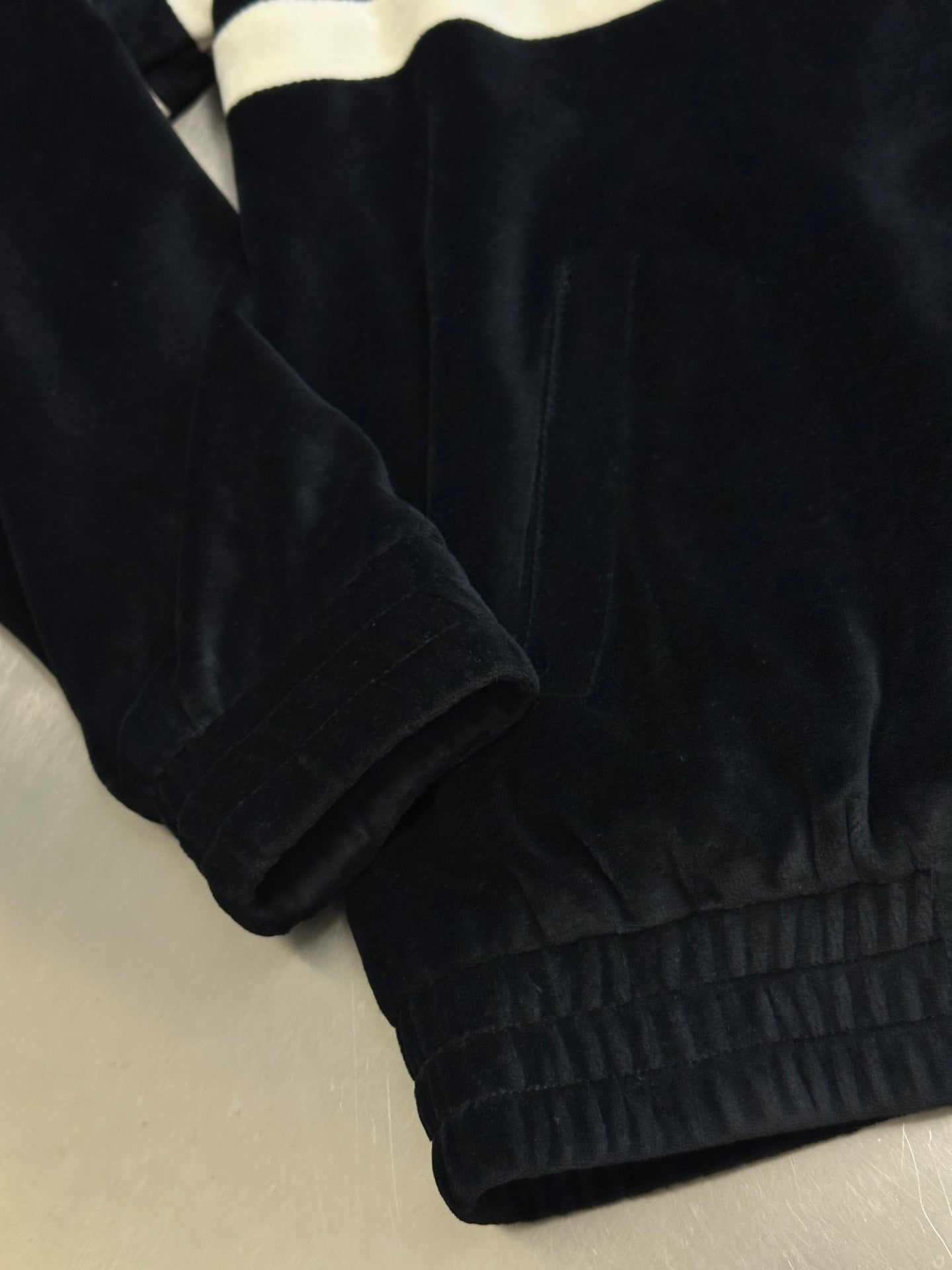 Celine tracksuit jacket in velvet jersey