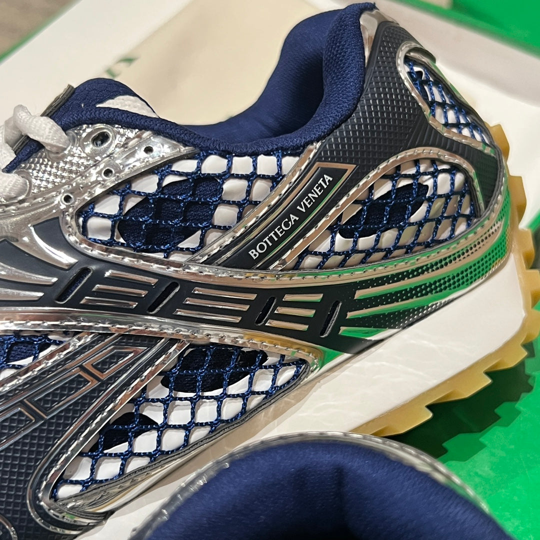 Bottega Veneta Orbit Sneakers Blue/Silver