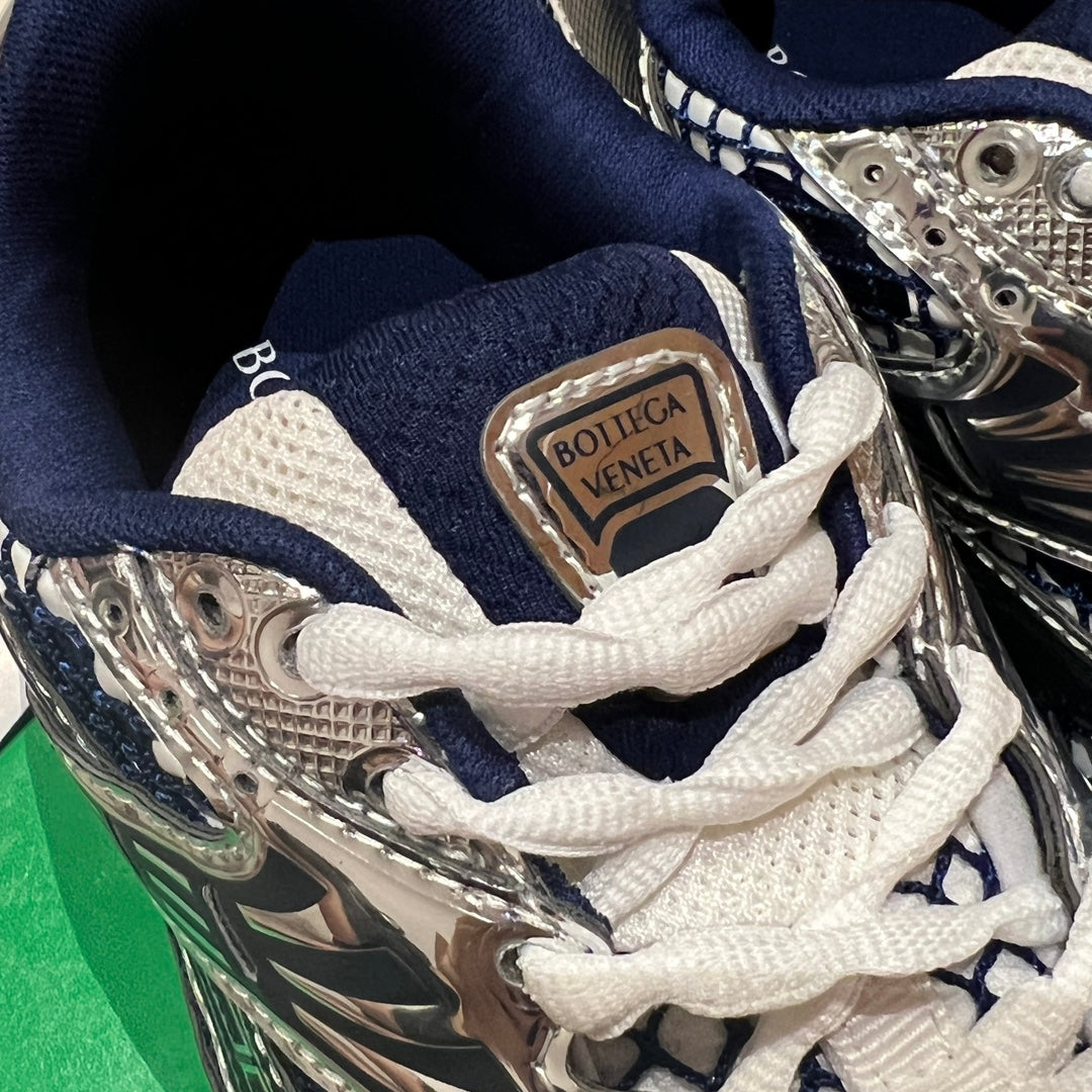 Bottega Veneta Orbit Sneakers Blue/Silver