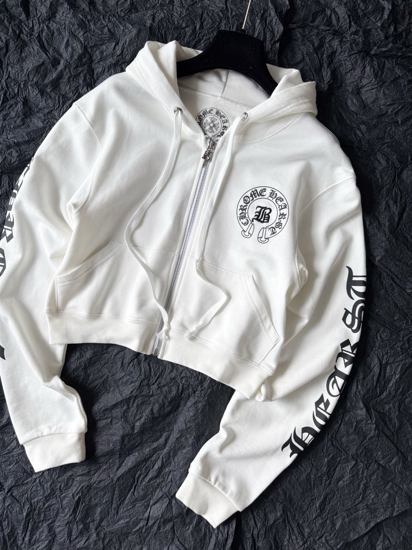 Chrome Hearts Bella Hadid Horseshoe Logo Hoodie