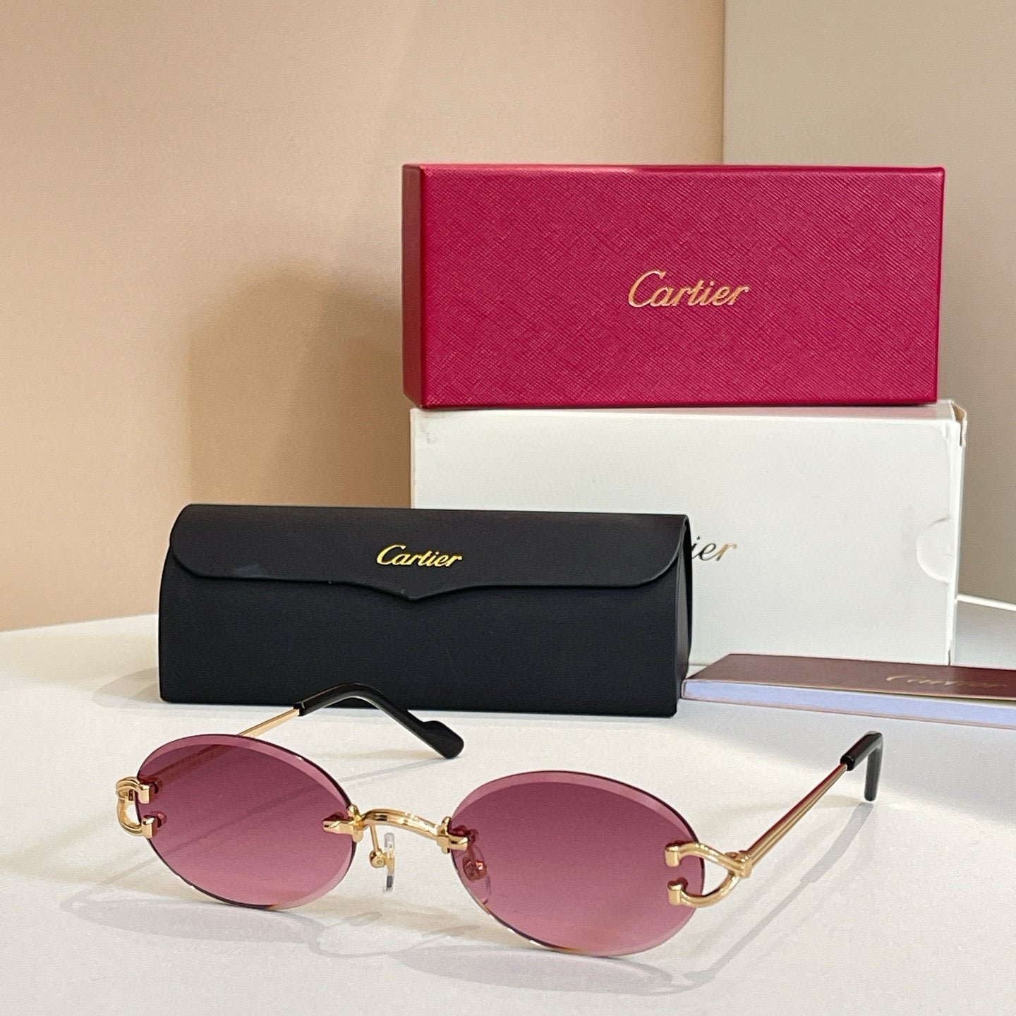 Panthère de Cartier round sunglasses