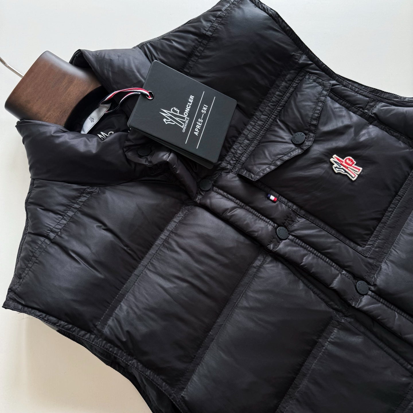 Moncler Grenoble Nylon Nantu Sleeveless Down Jacket