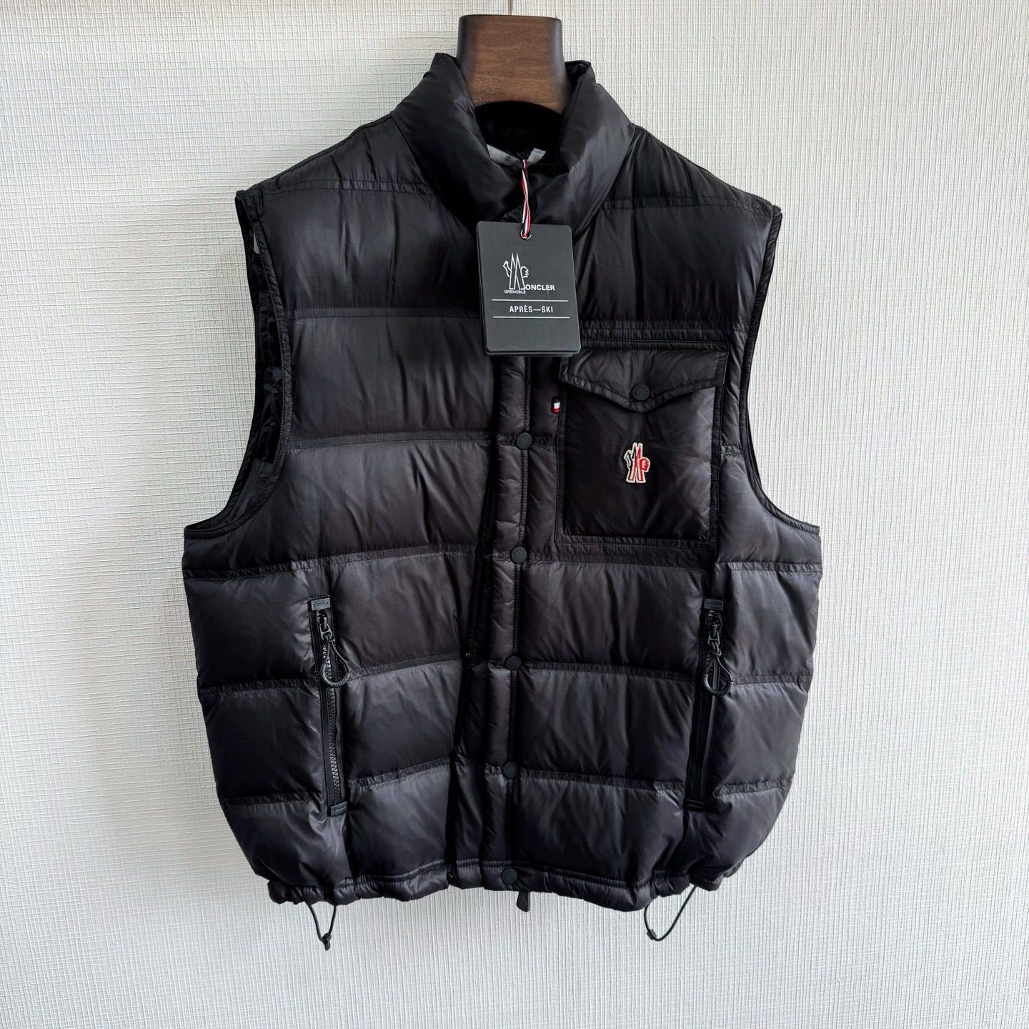 Moncler Grenoble Nylon Nantu Sleeveless Down Jacket