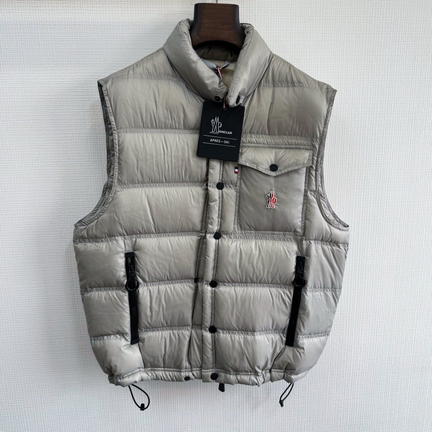 Moncler Grenoble Nylon Nantu Sleeveless Down Jacket