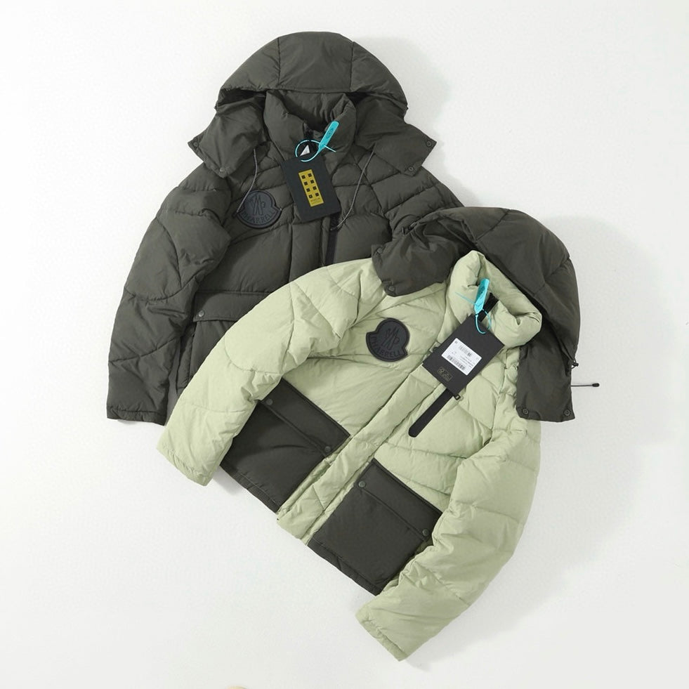 Moncler x Pharrell Chestnut Short Down Jacket