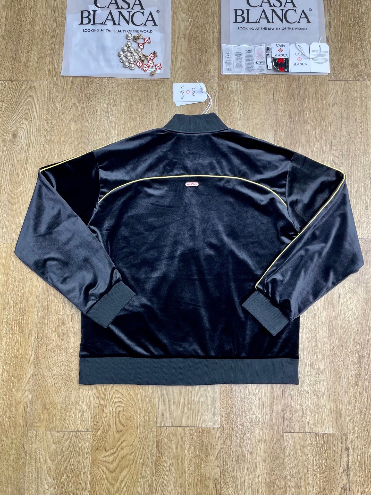 Casablanca Gradient Piping Velour Track Jacket