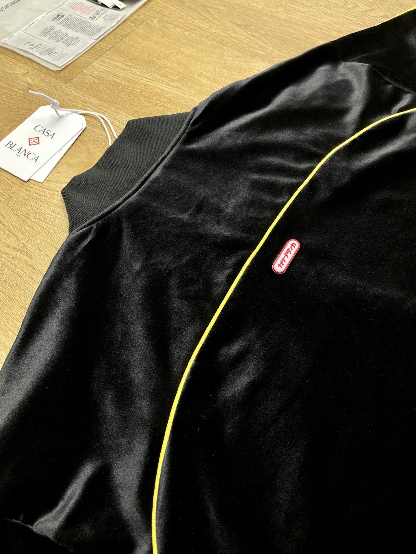 Casablanca Gradient Piping Velour Track Jacket