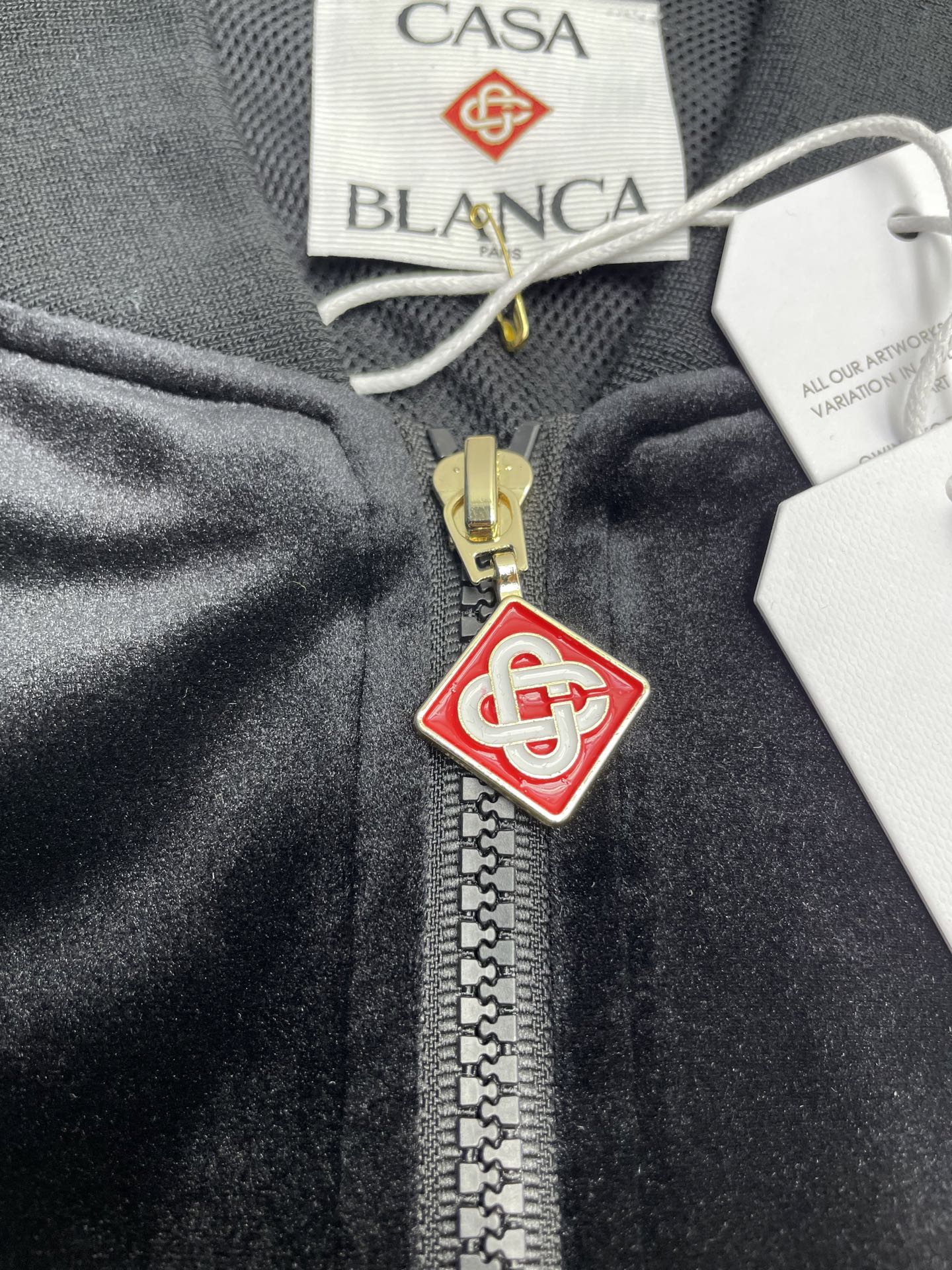 Casablanca Gradient Piping Velour Track Jacket