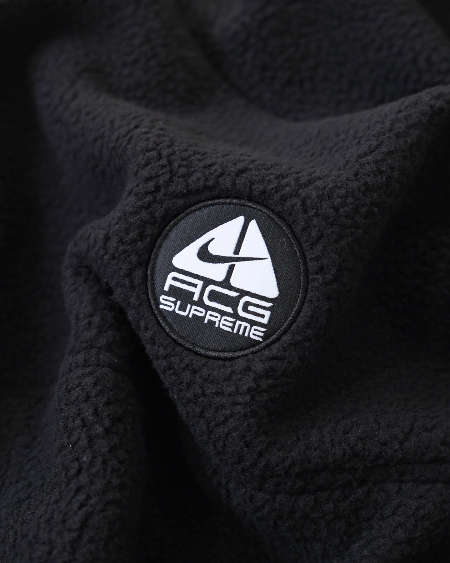SUP X ACG sherpa fleece pullover sweatshirt