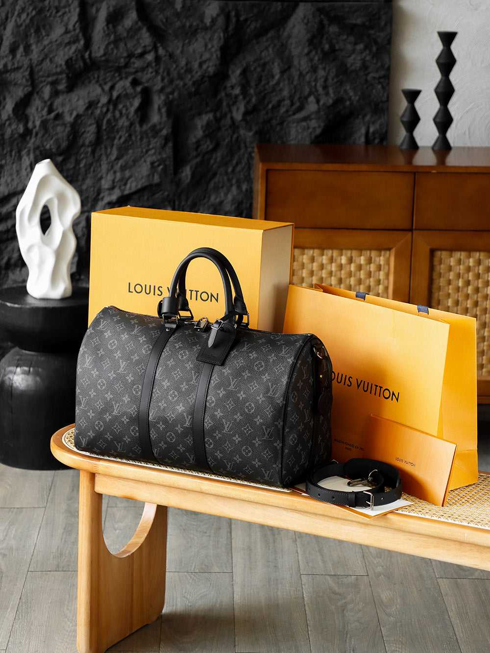 LV Keepall Bandoulière 45 M40569
