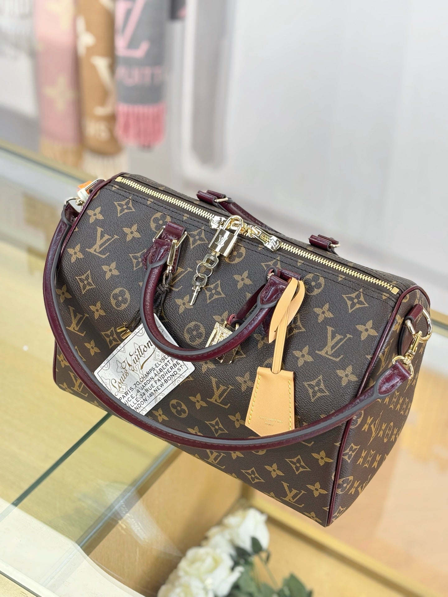 LV Speedy 30 Soft Celebration Bag