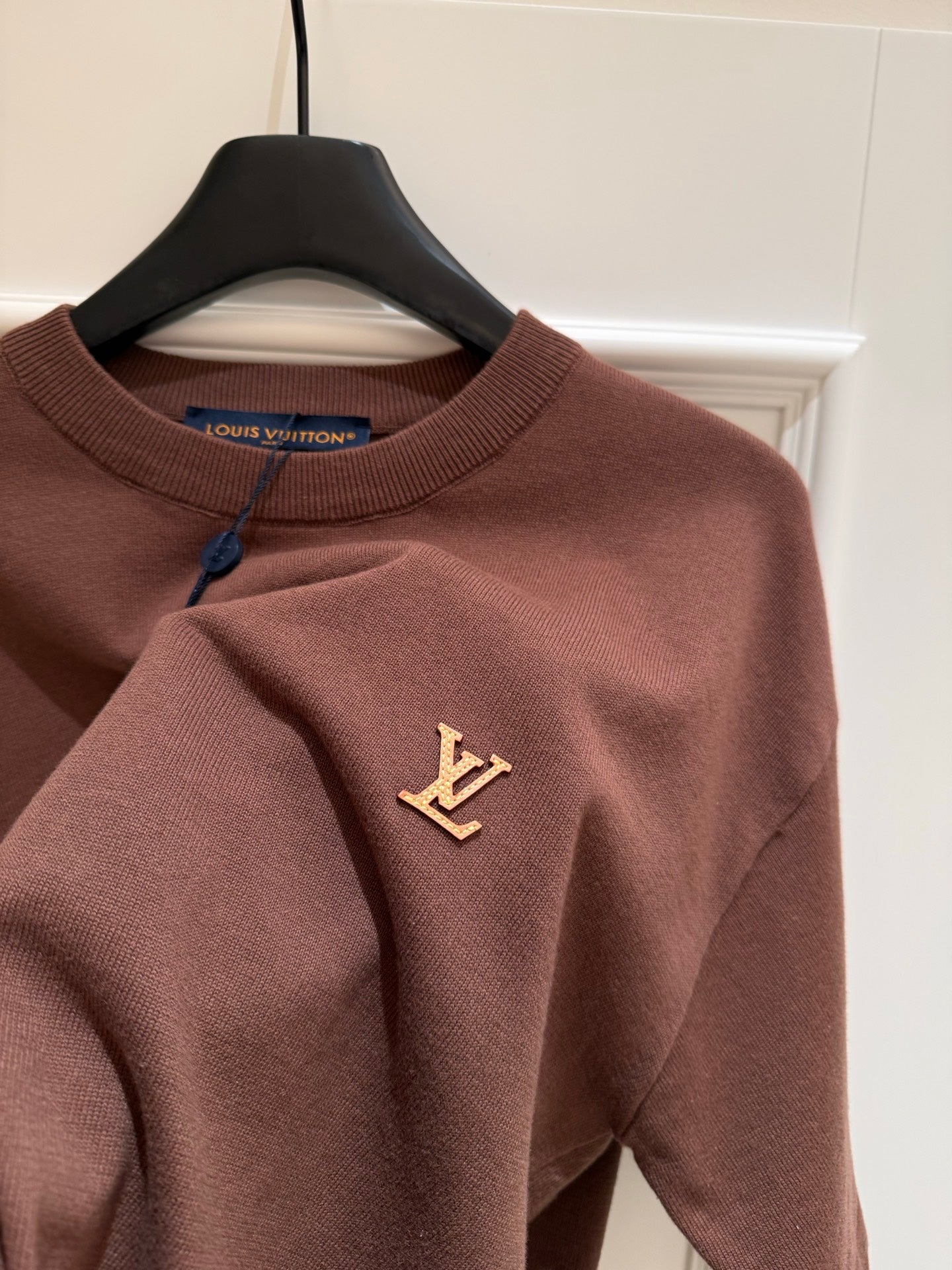 LV Short-Sleeved Crewneck With Signature 1AK713