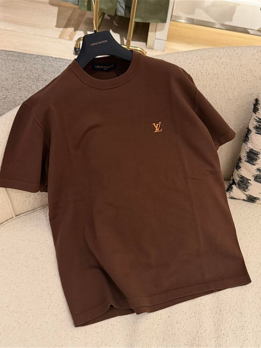 LV Short-Sleeved Crewneck With Signature 1AK713