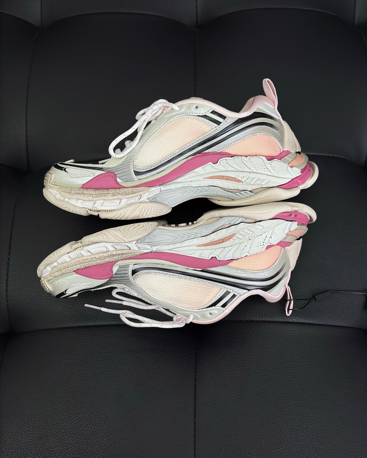 BB Women's Triple S.2 Gradient Sneaker in Purple