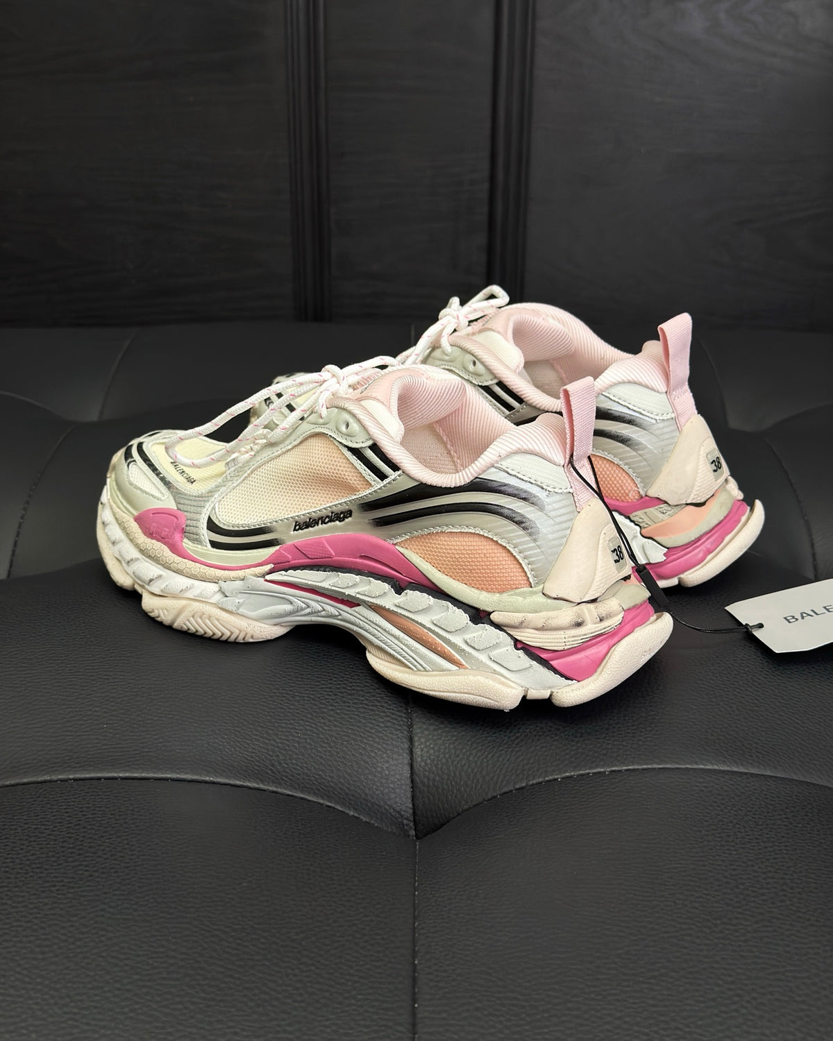 BB Women's Triple S.2 Gradient Sneaker in Purple