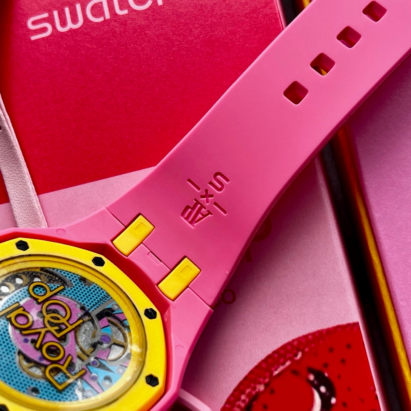 Swatch x AP Royal pop watch Otto Russo