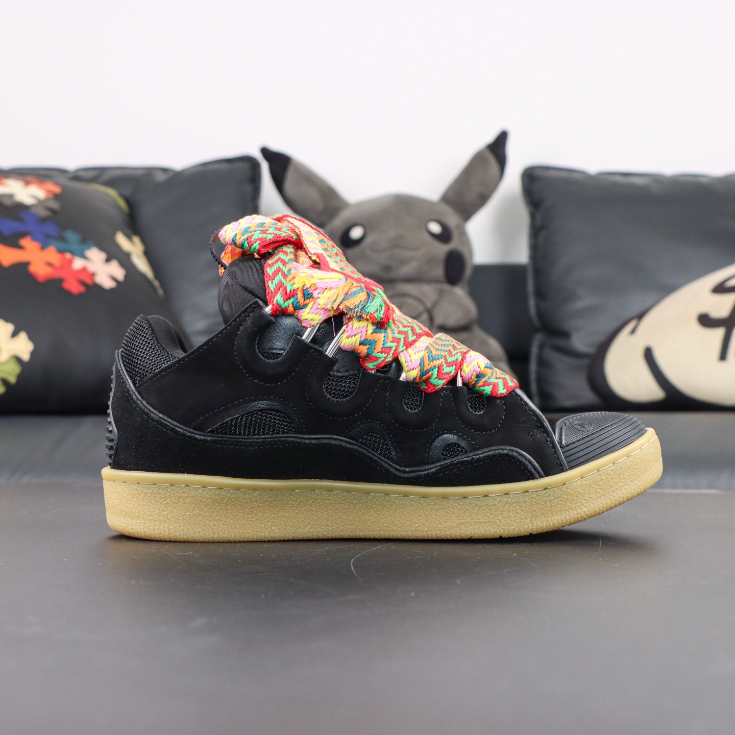 Lanvin Curb Sneakers 'Black Gum' 2024