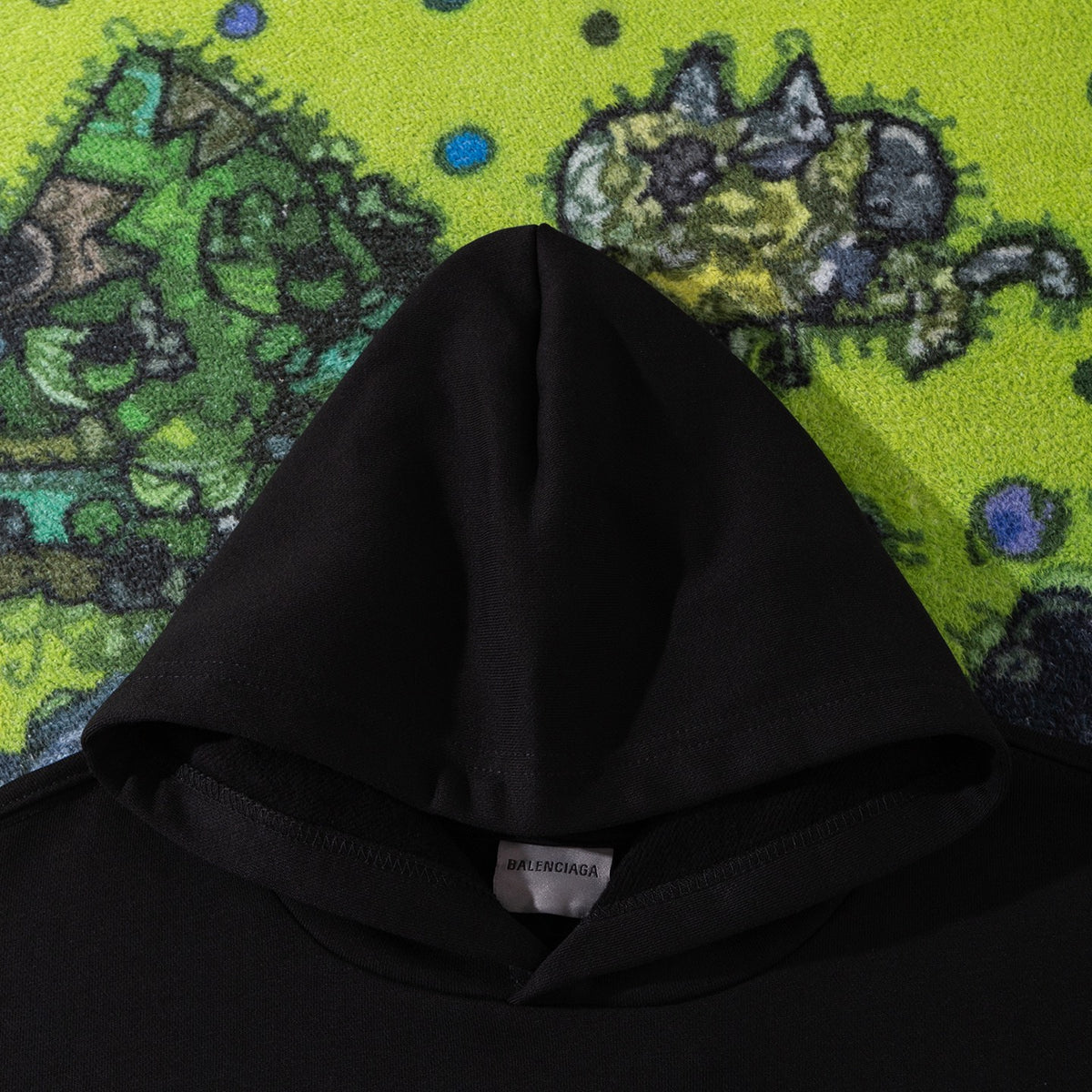 BB Men's Bumper Stickers Medium Fit Hoodie in Black