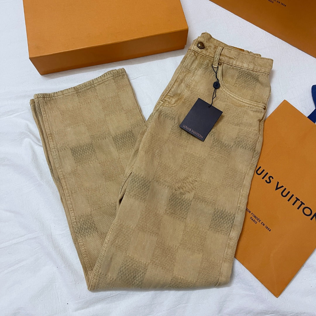 LV Damier Workwear Cotton Pants