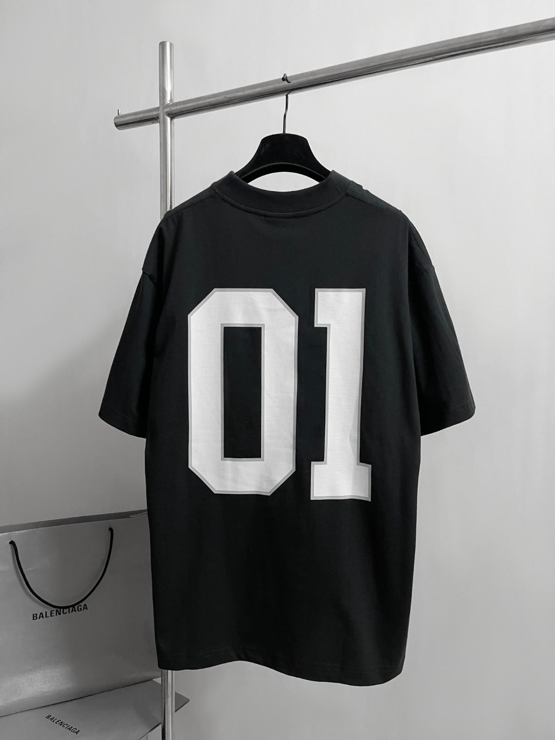 BB Men's Basketball Series - Oversized T-shirt in Black