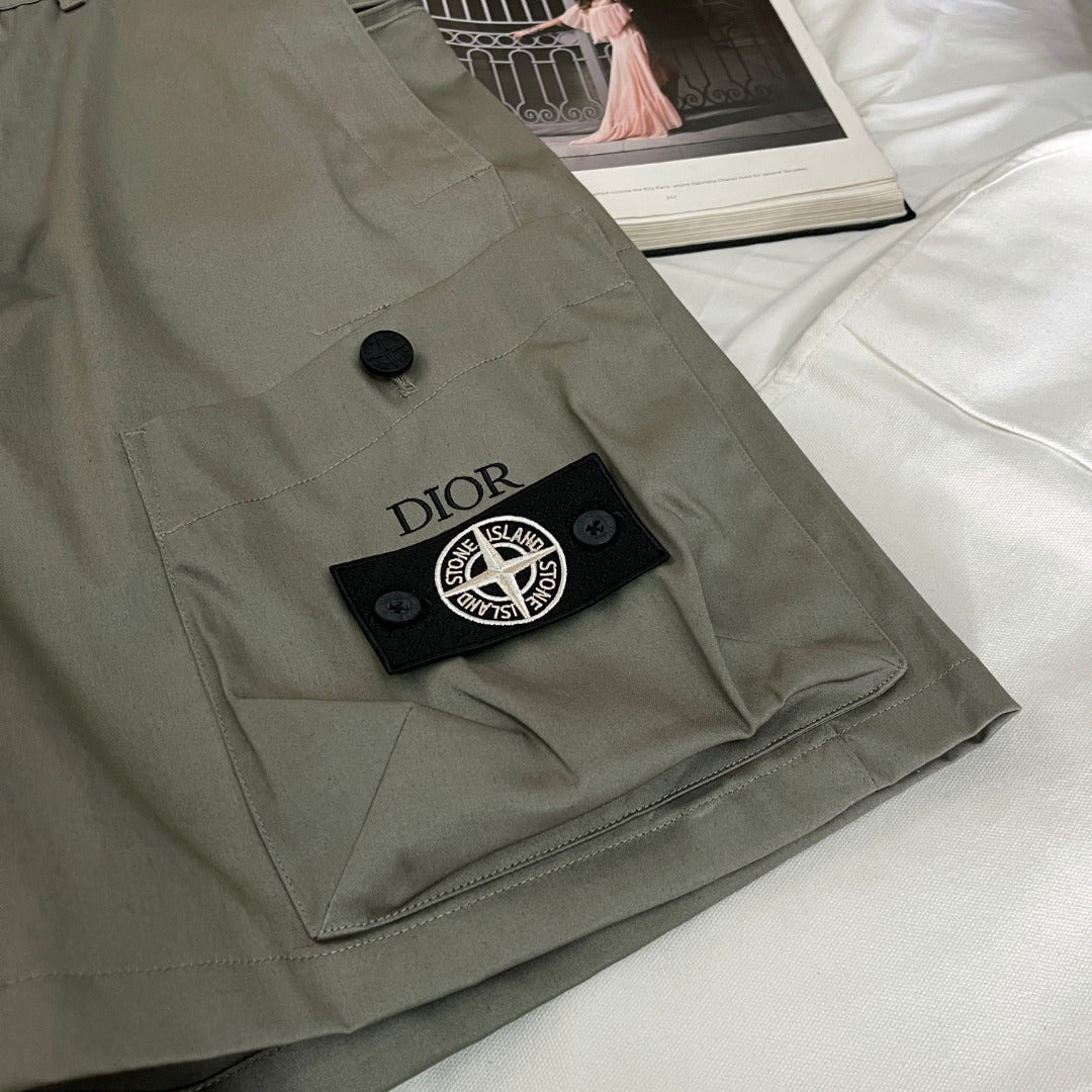 Dior x Stone Island Bermuda Shorts