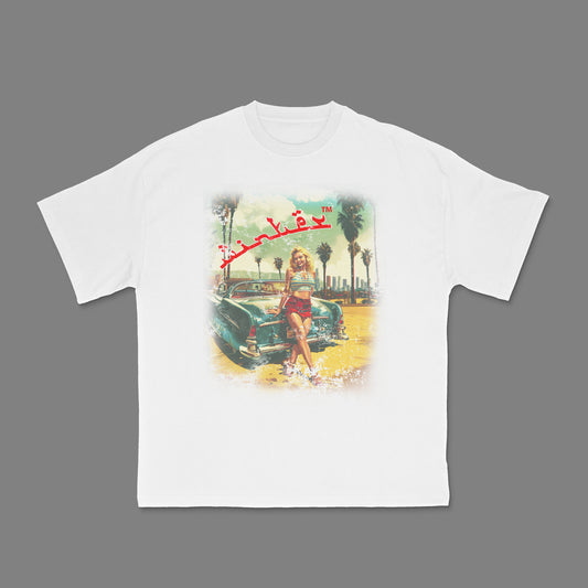 Beach vintage ss24 boxy tee