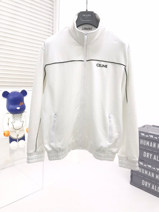 Celine white track jacket