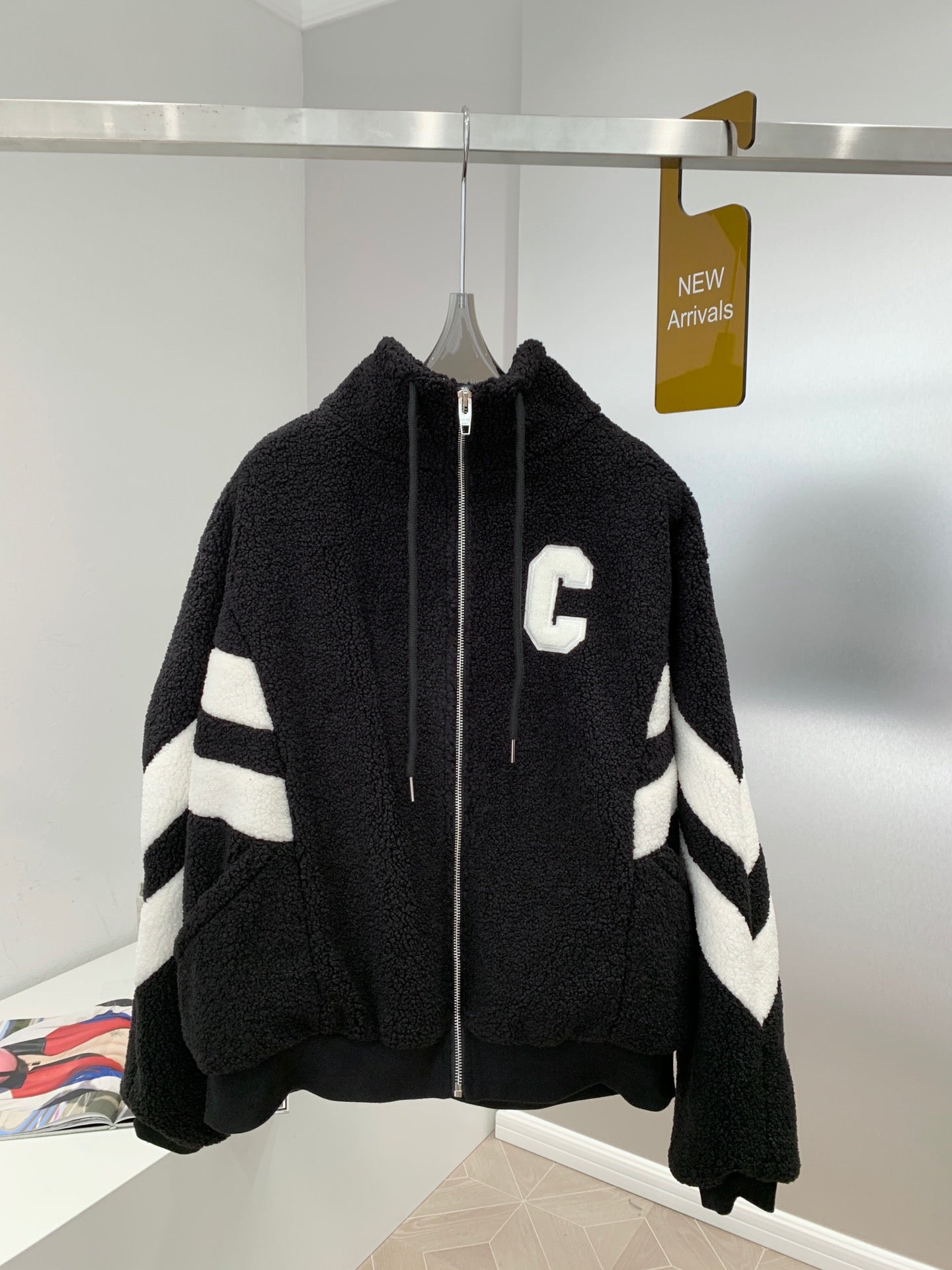 Celine fleece zip sweater