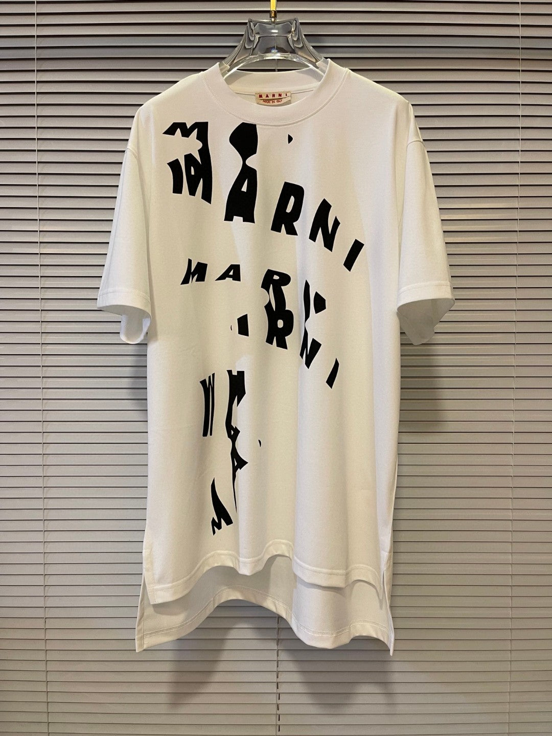 Marni abstract logo-print T-shirt