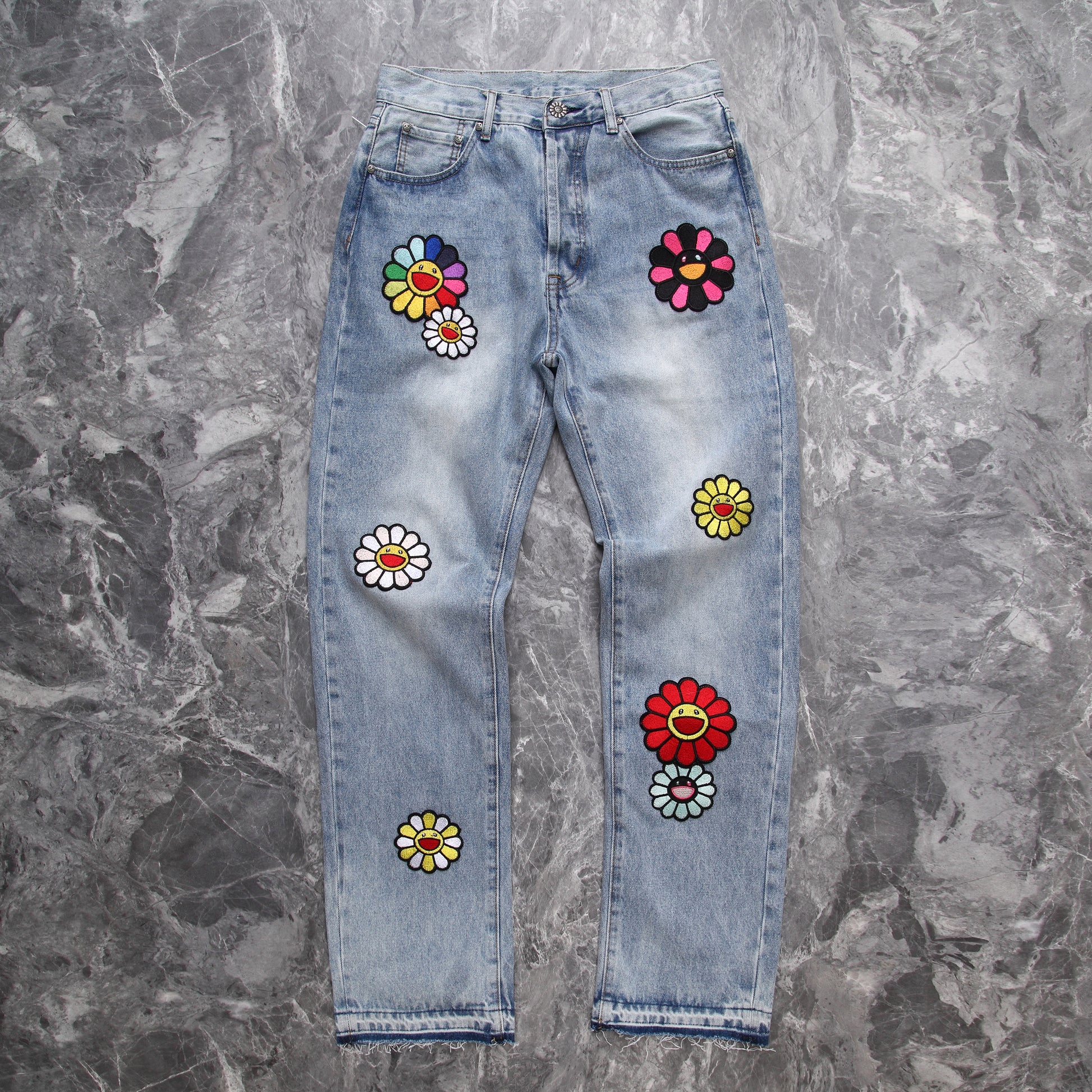 Takashi Murakami Pants/Jeans DIY Painting