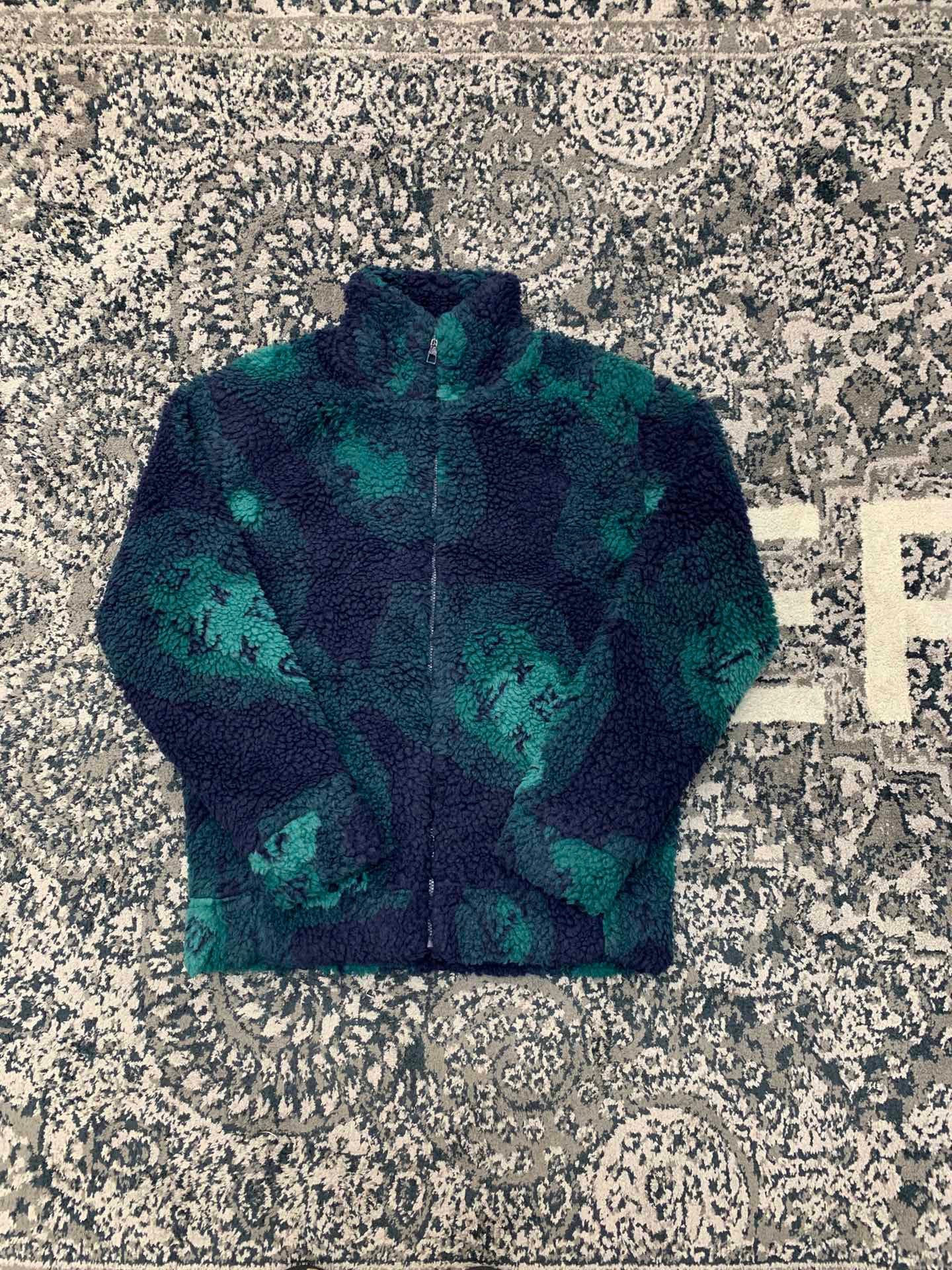 Louis Vuitton Monogram Camo Fleece Sweater