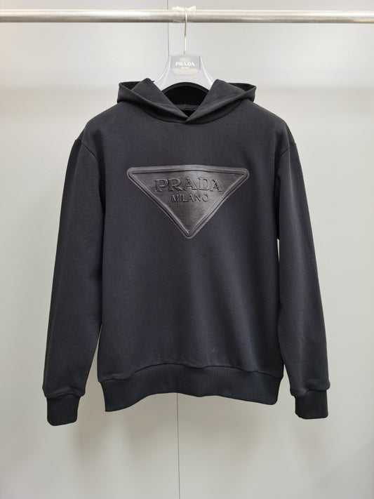 Prada logo hoodie